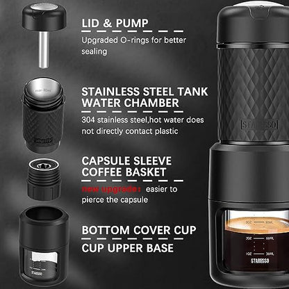 Staresso Classic - Manual Portable Espresso Machine